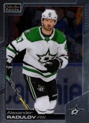 2020-21 O-Pee-Chee Platinum Base Set Alexander Radulov #109 card