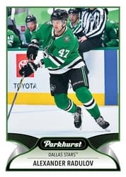 2021-22 Parkhurst Base Set Alexander Radulov #97 card
