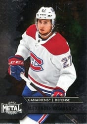 2020-21 SkyBox Metal Universe Base Set Alexander Romanov #137 card