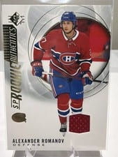 2020 SP Alexander Romanov #119 card