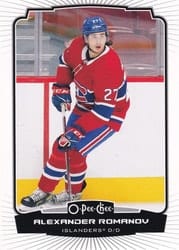 2022-23 O-Pee-Chee Base Set Alexander Romanov #467 card