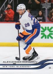 2025-26 Upper Deck Base Set Alexander Romanov #579 card