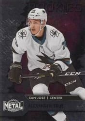 2020-21 SkyBox Metal Universe Base Set Alexander True #117 card