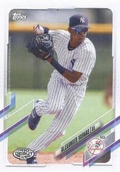 2021 Topps Pro Debut Base Set Alexander Vargas #PD-134 card