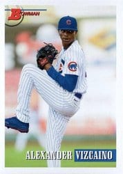 2021 Bowman Heritage Base Set Alexander Vizcaino #232 card