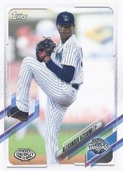 2021 Topps Pro Debut Base Set Alexander Vizcaino #PD-78 card