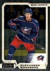 2018-19 O-Pee-Chee Platinum Base Set Alexander Wennberg #117 card