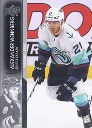 2021-22 Upper Deck Base Set Alexander Wennberg #680 card