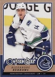 2008-09 O-Pee-Chee Base Set Alexandre Burrows #450 card