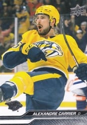 2023-24 Upper Deck Base Set Alexandre Carrier #103 card