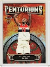 2024-25 Finest Centurions Alexandre Sarr #C-19 card