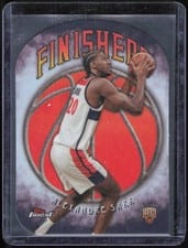 2024-25 Finest Finishers Alexandre Sarr #F-10 card