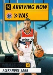2024-25 Hoops Arriving Now Alexandre Sarr #23 card