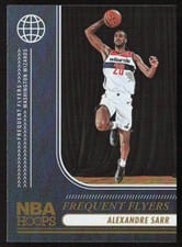 2024-25 Hoops Frequent Flyers Alexandre Sarr #14 card