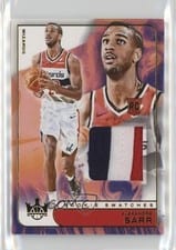 2024-25 Panini Court Kings Rookie Swatches Alexandre Sarr #RJS-AXS card