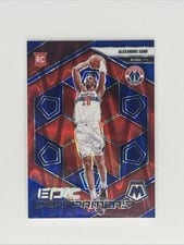 2024-25 Panini Mosaic Epic Performers Alexandre Sarr #12 card