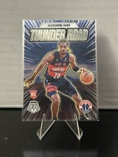 2024-25 Panini Mosaic Thunder Road Alexandre Sarr #19 card