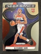 2024-25 Panini Prizm Deep Space Alexandre Sarr #9 card