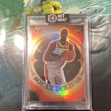 2024-25 Panini Select Solar Eclipse Alexandre Sarr #1 card