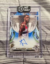 2024-25 Topps Inception Grail Chasing Signatures Alexandre Sarr #GCS-AS card