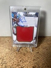 2024-25 Topps Inception Rookie Jumbo Relic Autographs Alexandre Sarr #RJR-AS card