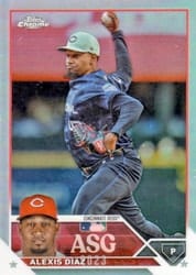 2023 Topps Chrome Update 2023 All-Star Game Alexis Díaz #ASGC-47 card