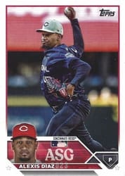 2023 Topps Update 2023 All-Star Game Alexis Díaz #ASG-47 card