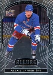 2020-21 Upper Deck Allure Base Set Alexis Lafreniere #100 card