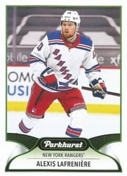 2021-22 Parkhurst Base Set Alexis Lafreniere #1 card