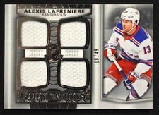 2024-25 Upper Deck The Cup Foundations Quad Jersey Alexis Lafreniere #F-AL card
