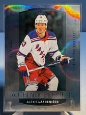 2025 SP Authentic Profiles Alexis Lafreniere Blue #AP-11 card