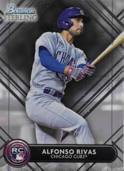 2022 Bowman Sterling Base Set Alfonso Rivas #BSR-48 card