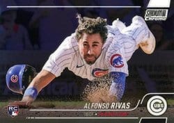 2022 Stadium Club Chrome Base Set Alfonso Rivas #87 card