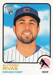 2022 Topps Heritage Base Set Alfonso Rivas #69 card