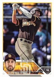 2023 Topps Update Base Set Alfonso Rivas #US80 card
