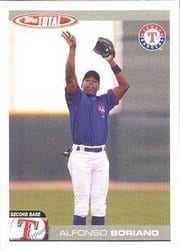 2004 Topps Total Base Set Alfonso Soriano #160 card