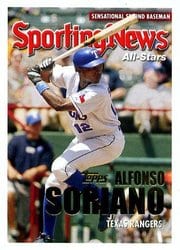 2005 Topps Base Set Alfonso Soriano #357 card