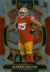 2025 Panini Select Base Set Alfred Collins #17 card