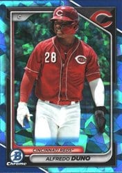 2024 Bowman Sapphire Edition Base Set Alfredo Duno #BCP-51 card