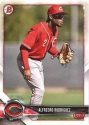 2018 Bowman Prospects Alfredo Rodriguez #BP26 card