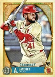 2021 Topps Gypsy Queen Base Set Ali Sanchez #161 card