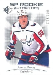 2021-22 SP Base Set Aliaksei Protas #131 card