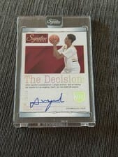 2025-26 Panini Signature Series The Decision Alijah Arenas #3 card