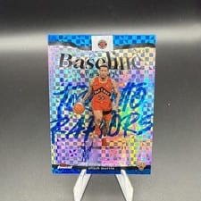 2025-26 Finest Baseline Autographs Alijah Martin #BA-AM card