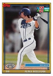 2021 Topps Pro Debut Base Set Alika Williams #PD-188 card