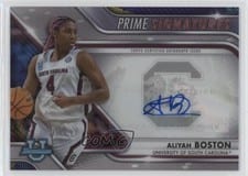2022-23 Bowman University Chrome Prime Chrome Signatures Aliyah Boston #PCS-ABO card