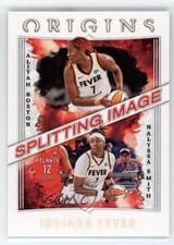2023 Panini Origins WNBA Splitting Image Aliyah Boston/NaLyssa Smith #7 card