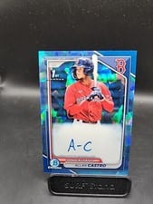 Allan Castro 2024 Bowman Sapphire Edition Autographs card