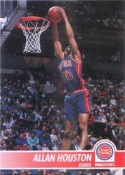 1994-95 Hoops Base Set Allan Houston #59 card