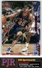 2000-01 Upper Deck Base Set Allan Houston #115 card